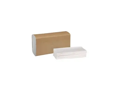 Essity - MB540A - Hand Towel, Multifold, Universal, White, 1-Ply, Embossed, H2, 9.5" x 9.1", 250 sht/pk, 16 pk/cs