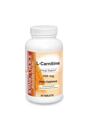 Botanic Choice - From: MC05 CARN 0030 To: MC05 CARN 0060 - L Carnitine Tablet