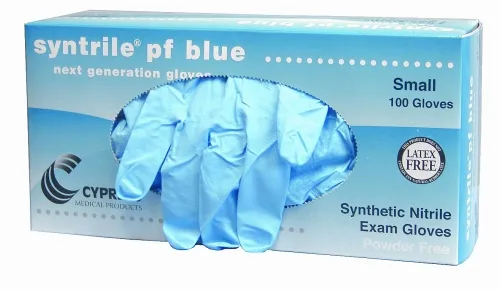 McKesson - syntrile pf blue - From: 27-24 To: 27-28 - Exam Glove