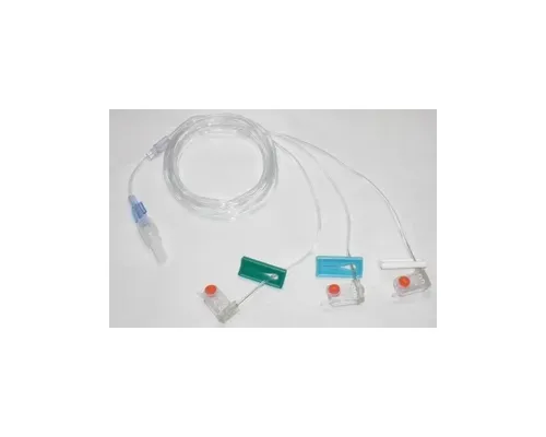 All-Med - Alimed Multi-Lumen - MCTI3606-SS - Subcutaneous Infusion Set Alimed Multi-Lumen 27 Gauge X 3 6 mm 36 Inch Tubing Without Port
