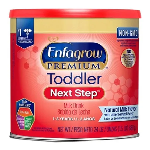 Mead Johnson - 167206 - Enfagrow PREMIUM Toddler Next Step Powder, Can, Natural Milk
