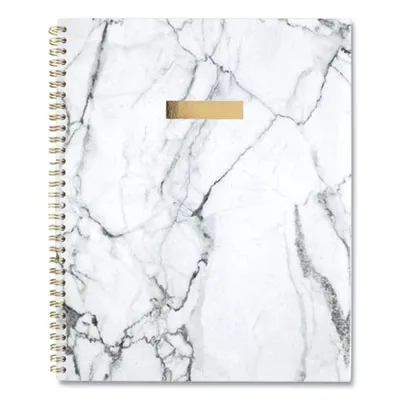 Meadproduc - AAG1461905 - Bianca Weekly/Monthly Planner, 11 X 8.5, Gray Marbled, 2021