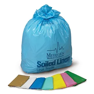 Medegen Medical - 252XH - Linen Bag, Low Density, Contaminated Laundry Label,1.4 mil, 20-30 Gal