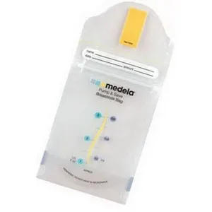 Medela - 87233 - Pump & Save Breastmilk Bags w/Easy Connect Adptr