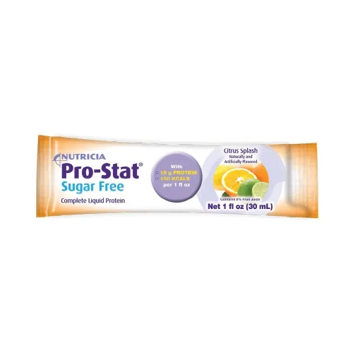 Nutricia North America - From: 78395 To: 78397 - 7531 Pro Stat, Citrus Splash. 100 calories per 1 fl oz. packet.