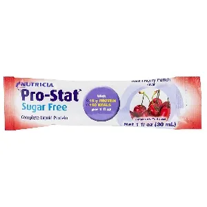 Nutricia North America - 78395 - 7531 Pro Stat, Wild Cherry Punch. 100 calories per 1 fl oz. packet.