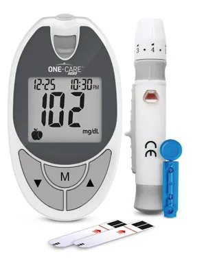 MediVena - 4006 - Glucose Monitoring Kit, for Self-Testing, Includes: (1) Meter, (1) Lancing Device, (10) Lancets, (10) Strips, IFU, 1 kt/bx