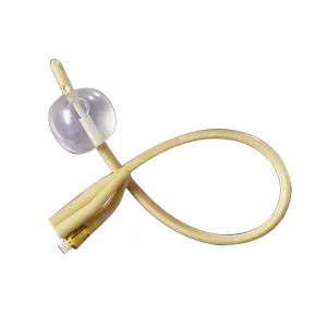 Medline - Urological Care - From: 11780 To: 11790 - 2 Way Silicone Elastomer Coated Foley Catheter 20 Fr 30 cc