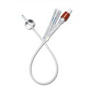 Medline Industries - DYND11553 - 2-Way Silicone Foley Catheter 8 fr 3 cc, 100% Silicone, Latex-free, Sterile