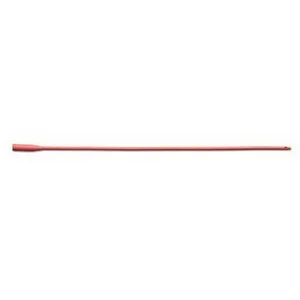 Medline - From: DYND13512 To: DYND13516 - Industries Intermittent Catheter 16 fr 16" L, Red Rubber, Sterile, Smooth Tip