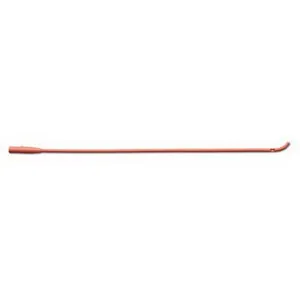 Medline - DYND13614 - Industries Intermittent Catheter 14 fr 16" L, Red Rubber, Sterile, Coude Smooth Tip