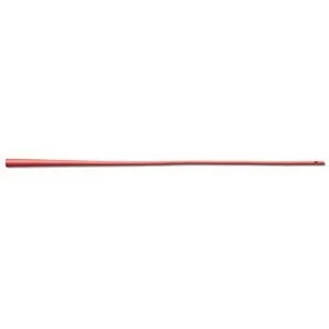 Medline From: DYND13614 To: DYND13714 - Coude Rubber Intermittent Catheter Smooth Tip