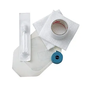 Medline - From: DYND74261 To: DYND74268 - Industries IV start kit with chloraprep. Includes gauze, thin film window dressing, chloraprep ampule,  tape and tourniquet.