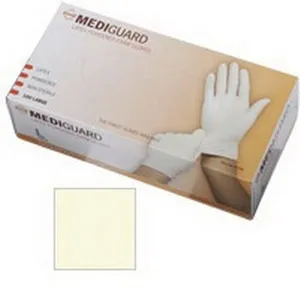 MediGuard - Medline - MG1207P - Non-Sterile Powdered Latex Exam Glove X-Large