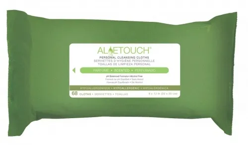 Aloetouch - Medline - MSC263754H - Personal Cleansing Wipes