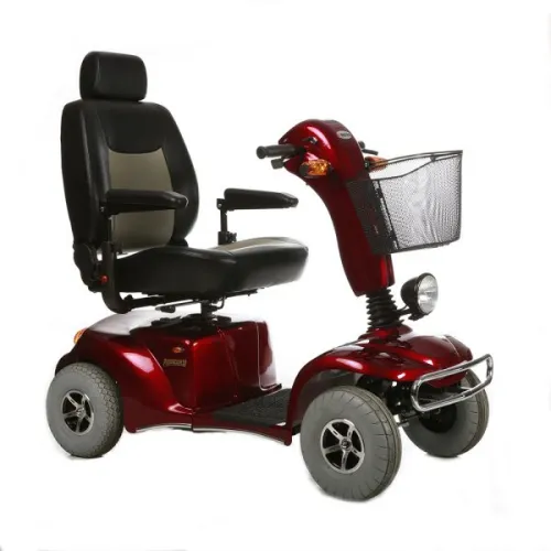 Merits Health Products - From: S13151ARMU To: S14152SBMU  300 lbs. WITH SEAT LIFT mechalock tiller, solid tires, 1Mirror, NO batts SOLID TIRES