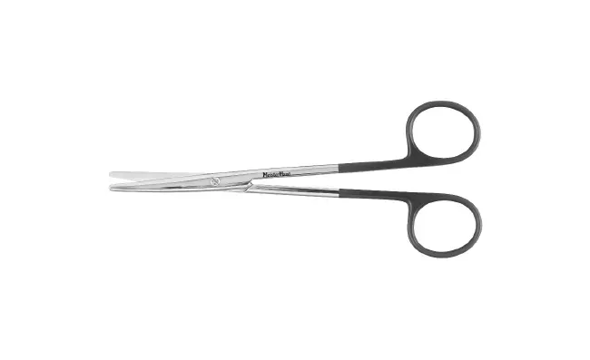 Integra Lifesciences - MeisterHand SuperCut - MH5-SC-180 - Dissecting Scissors Meisterhand Supercut Metzenbaum 5-1/2 Inch Length Surgical Grade Stainless Steel Nonsterile Finger Ring Handle Curved Blunt Tip / Blunt Tip