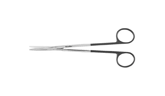 Integra Lifesciences - MeisterHand SuperCut - MH5-SC-182 - Dissecting Scissors Meisterhand Supercut Metzenbaum 7 Inch Length Surgical Grade Stainless Steel Nonsterile Finger Ring Handle Curved Blunt Tip / Blunt Tip