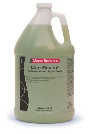 Micro-Scientific - OS04-128 - Opti-Scrub Liquid Antimicrobial Skin Cleanser, 1 Gallon, 4/cs (US Only) (36 cs/plt)