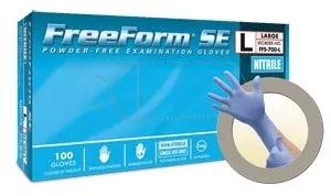 Microflex - From: FFS-700-L To: FFS-700-S - Exam Gloves, PF Nitrile, Textured Fingers, (For Sale in US Only)