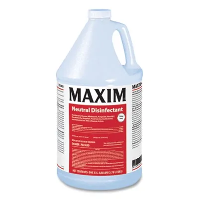 Midlab - MLB04020041 - Neutral Disinfectant, Lemon Scent, 1 Gal Bottle, 4/Carton