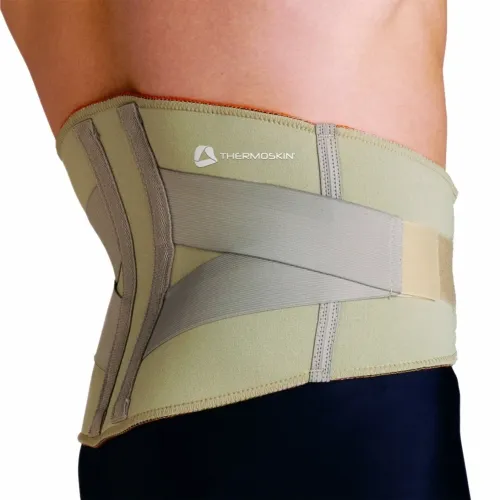 Milliken - From: UPI103LRG To: UPI103SML - Thermoskin Lumbar Support With Elastic Straps