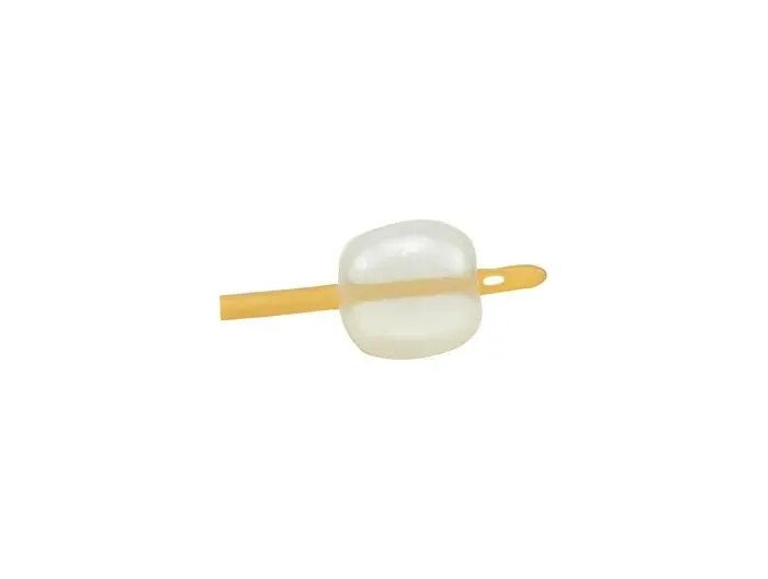 Amsino - AS42012 - Foley Catheter, 12FR 2-Way Silicone Coated Latex, 30cc Balloon, 10/bx