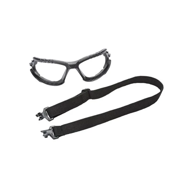 3M - S1101SGAF - 1000-Series Safety Glasses, Scotchgard&#153; Anti-Fog Lens, Black/Blue Frame, Clear Lens, (Continental US+HI Only)