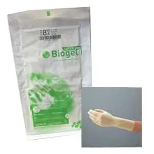 Molnlycke - 30480 - Surgeon Glove, Size 8, Sterile, Latex, Powder Free (PF), 50/bx, 4 bx/cs