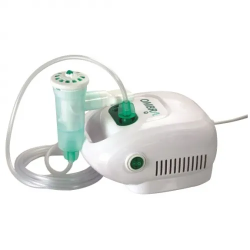 Monaghan Medical - 63506 - Ombra 120V Table Top Nebulizer Compressor System. Includes two AeroEclipse XL BAN, 5 replacement air filters, owner's manual.