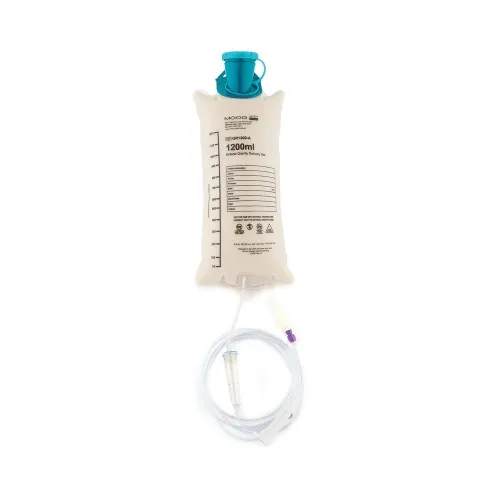 Moog - GR1200-A 1200 Ml Enteral Feeding Gravity Delivery Set With Pre-Attached Enfit Transitional Connector