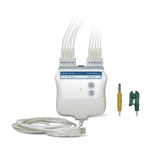 Mortara Instrument - From: 41000-031-50 To: 41000-032-50 - Acquisition Module AM12 with HA Banana Lead Wires