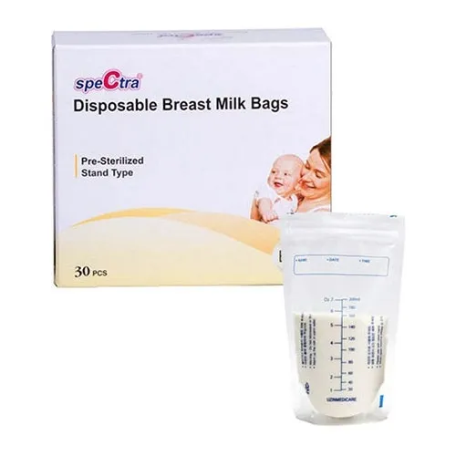 Mothers Milk Spectra Baby USA From: MM011138 To: MM012326-S - Spectra Disposable Breast Milk Storage Bags Wide Neck Bottles Single Shield 24 Mm Flange Only 28 32