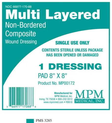 MPM Medical - MP00072C - Bordered Composite Dsg