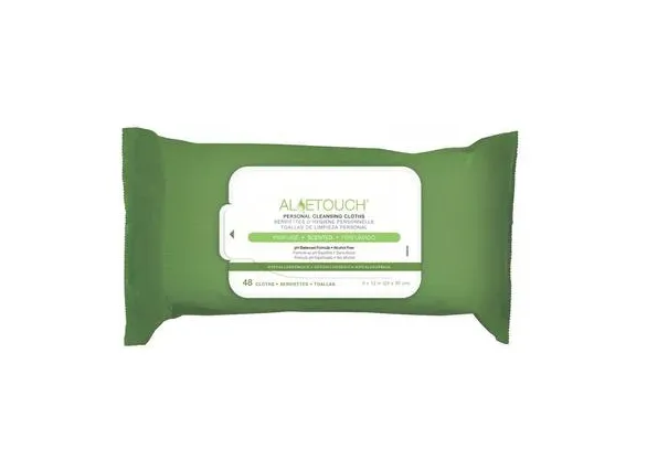 Aloetouch - Medline - MSC263654HH - Personal Cleansing Wipes