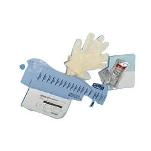 Hr Pharmaceuticals - MTG Instant Cath - 22114 -  Mtg closed system kit, 14 french, firm, pre lubricated vinyl catheter, sterile. 2 vinyl gloves, 1 underpad, 1 gauze, 1 BZK and  1500ml self contained collection bag, w/o easy advancer valve.