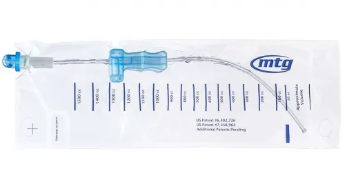Hr Pharmaceuticals - MTG Instant Cath - 22716 -  Jiffy Cath Soft Vinyl Coud Tip Closed System Intermittent Catheter, 16 French, 16" catheter length..