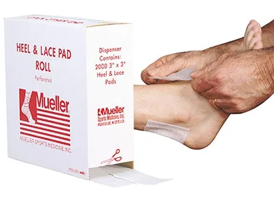 Mueller - 72-0049 - Mueller Heel & Lace Pad Dispenser,  Perf Pads