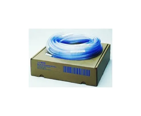 Cardinal - Medi-Vac - N612 - Medi Vac Suction Connector Tubing Medi Vac 12 Foot Length 0.25 Inch I.D. Sterile Maxi Grip and Male / Male Connector Clear Smooth OT Surface NonConductive Plastic
