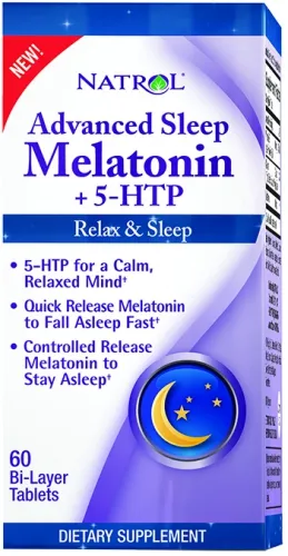 Natrol - 101292 - Advanced Sleep Melatonin w/5-HTP