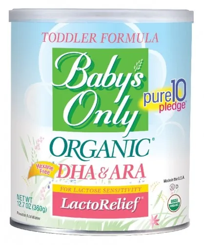 Nature's One - 22903M - Baby's only organic LactoRelief toddler formula, 12.7 ounce, 1680 calories per can.