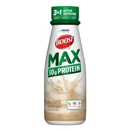 Nestle - 00041679721179 - BOOST Max Nutritional Shake, 11 fl. oz., Very Vanilla, Retail