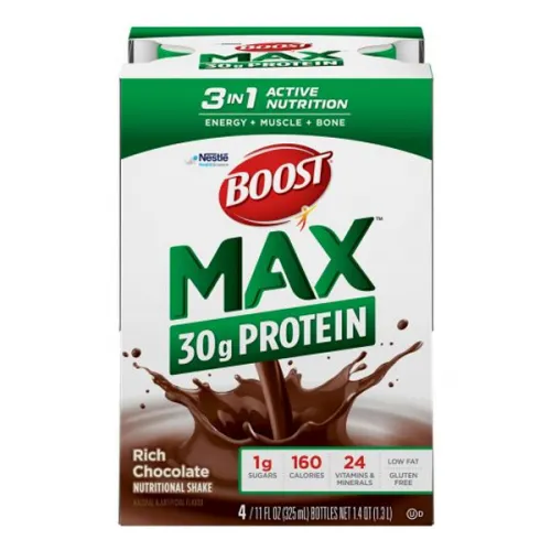 Nestle - 00041679944264 - BOOST Max Nutritional Shake, 11 fl. oz., Rich Chocolate, Retail