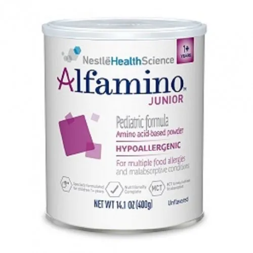 Nestle Healthcare Nutrition - From: 1303478796 To: 1303478822 - Alfamino Junior Unflavored Powder 14.1 oz.