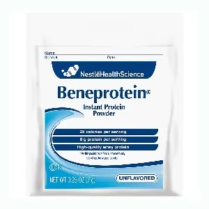Nestle Healthcare Nutrition - 28430000 - Resource Beneprotein Instant Protein, unflavored powder, 7 g packets, 25 calories per packet.