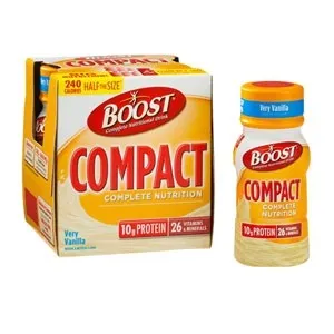 Nestle - 4390010004 - BOOST Compact Complete Nutritional Drink Bottle, Vanilla