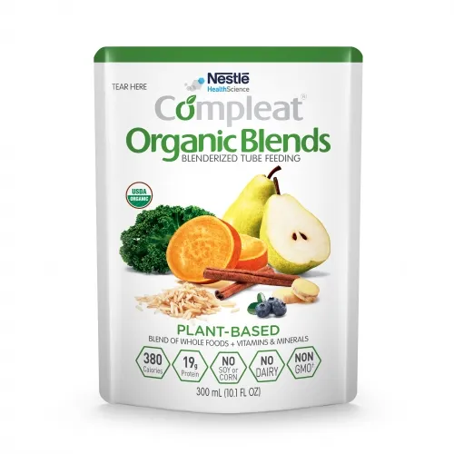 Nestle Healthcare Nutrition - 4390019270 - COMPLEAT Organic Blends, Plant-Based, 10.1 fl. oz