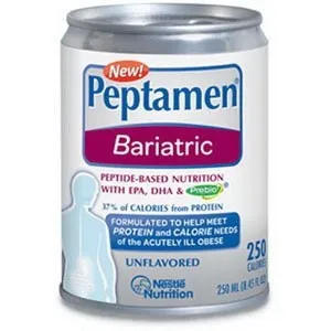 Nestle - 4390097235 - Peptamen Bariatric Formula Nutrition Liquid 250ml Can