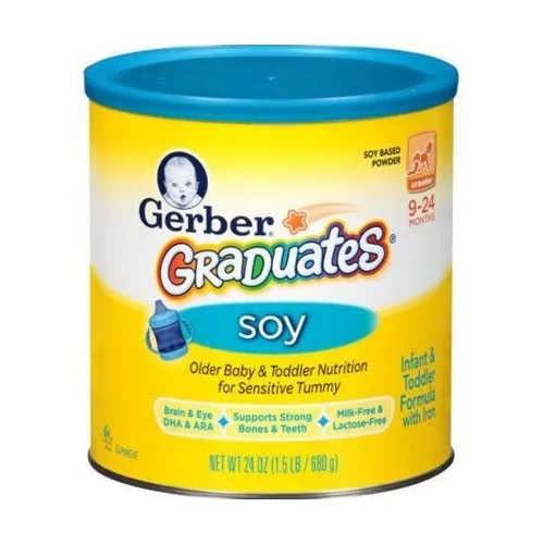 Nestle - 5000063022 - Gerber Graduates Soy Formula Powder 24 oz.