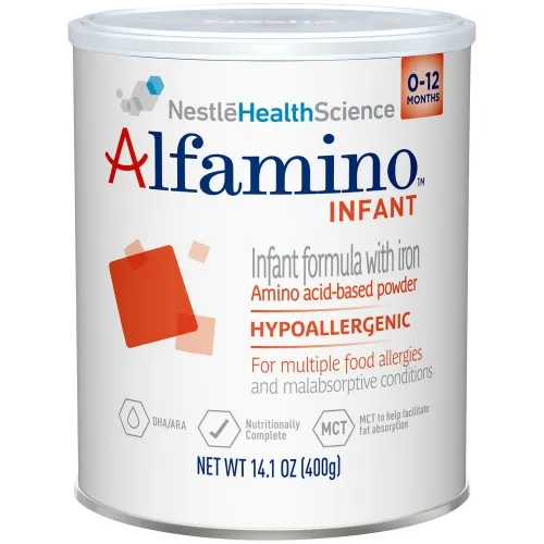 Nestle Healthcare Nutrition - 1303478822 - Alfamino Infant Unflavored Powder 14.1 oz.